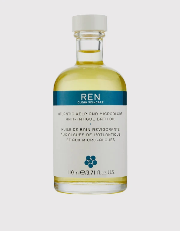 REN Atlantic Kelp And Microalgae Anti-Fatigue Bath Oil 110ml