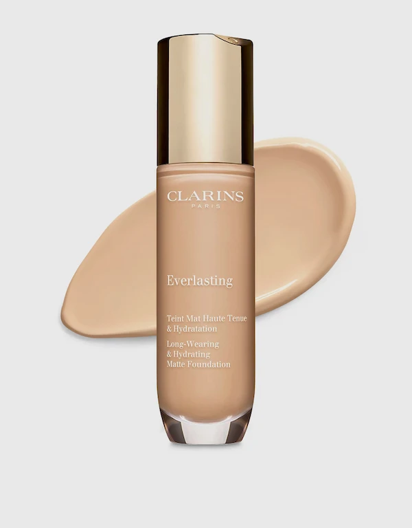 Clarins Everlasting Long Wearing Hydrating Matte Foundation-105N Nude 