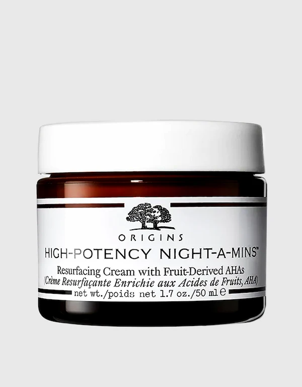 Origins High Potency Night-A-Mins Resurfacing Cream With Fruit-Derived AHAs 50ml