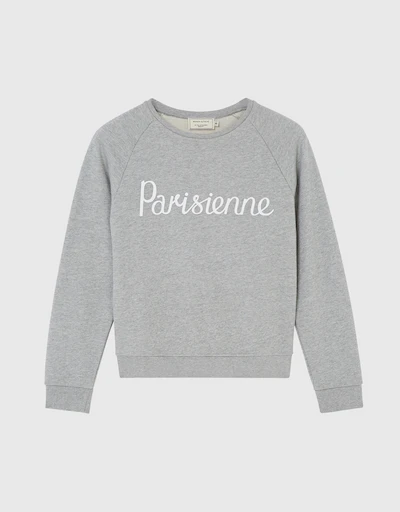 Parisienne Vintage Sweatshirt-Grey Melange