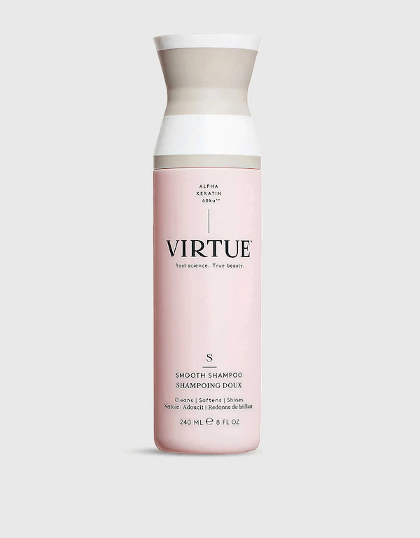 Virtue Smooth Frizzy and Damaged Hair Shampoo 240ml