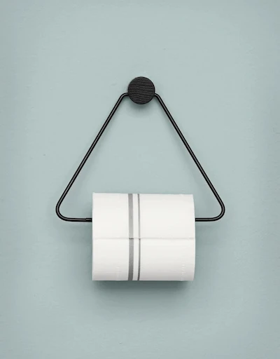 Toilet Paper Holder-Black