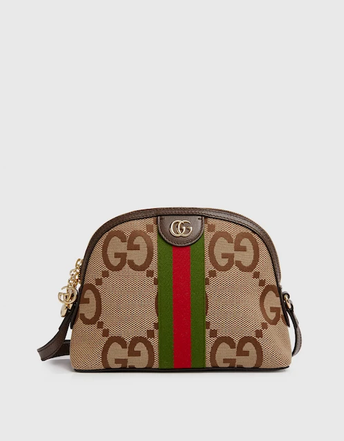 Gucci Ophidia Bag Mini Black in Leather with Gold-tone - US