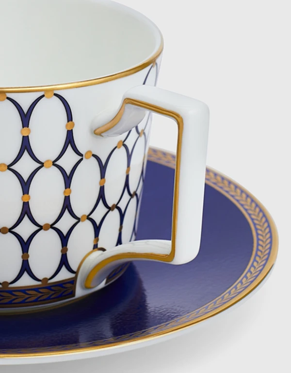 Wedgwood Renaissance Gold Coffee Cup and Saucer Set