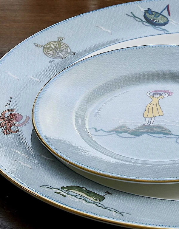 Wedgwood Sailor's Farewell 17cm Small Plate 