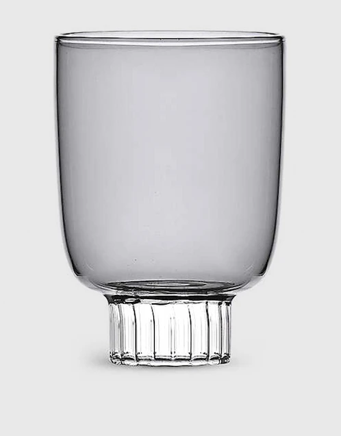 Liberta Smoke Water Stemmed Glass