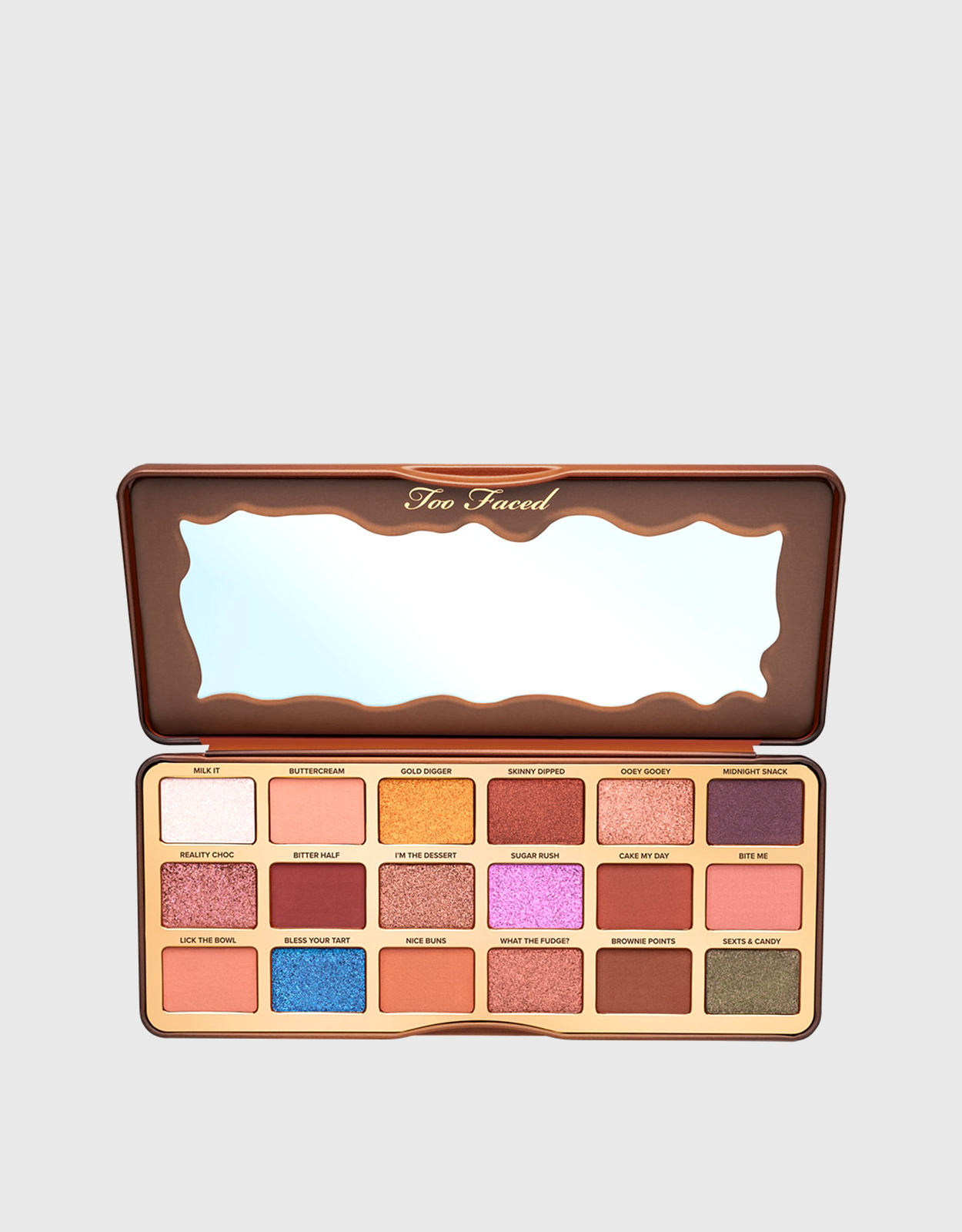 Too Better Than Chocolate Cocoa-infused Eyeshadow Palette IFCHIC.COM