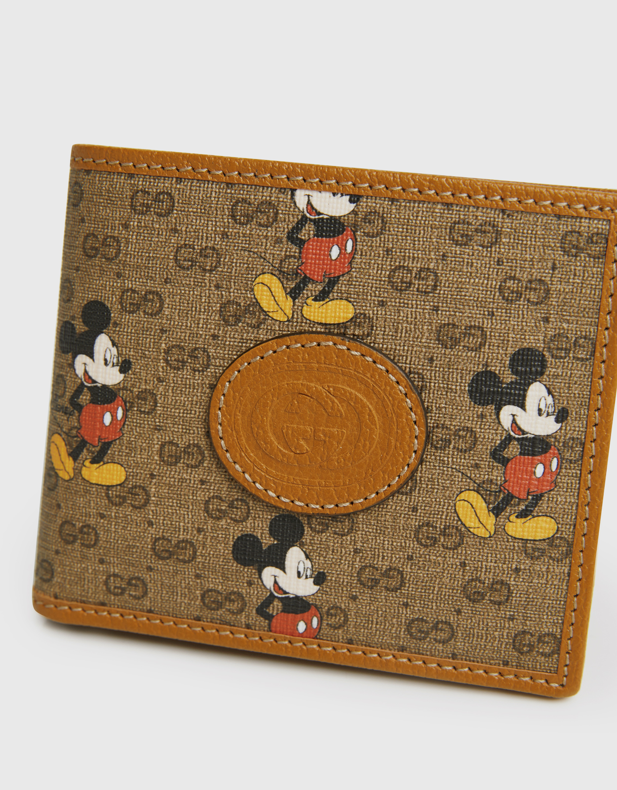 COACH Disney Mickey Mouse Bifold Leather Wallet