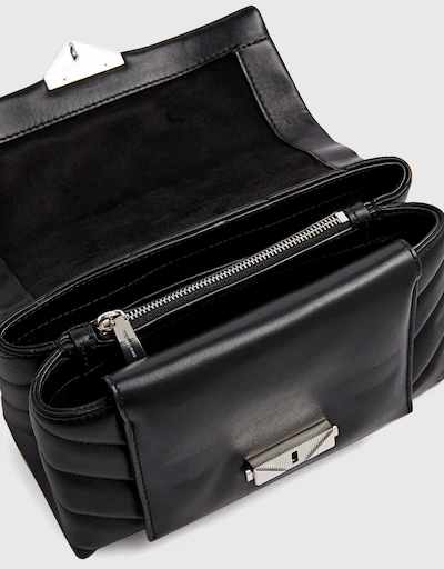 Cece Medium Quilted Leather Silver-toned Hardware Shoulder Bag