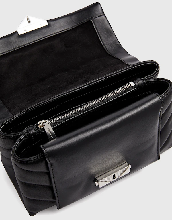 Michael Kors Cece Medium Quilted Leather Silver-toned Hardware Shoulder Bag
