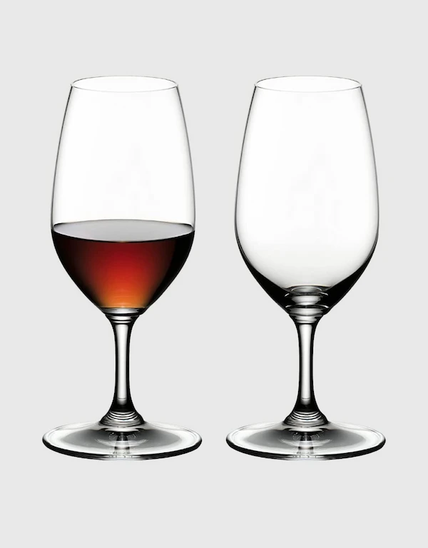 Riedel Vinum Port Crystal Wine Glasses Set of Two