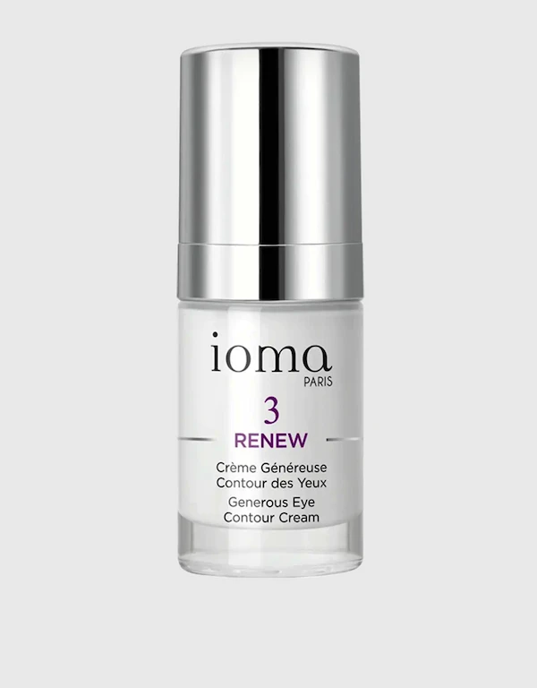IOMA 3 Renew Generous Contour Eye Cream 15ml