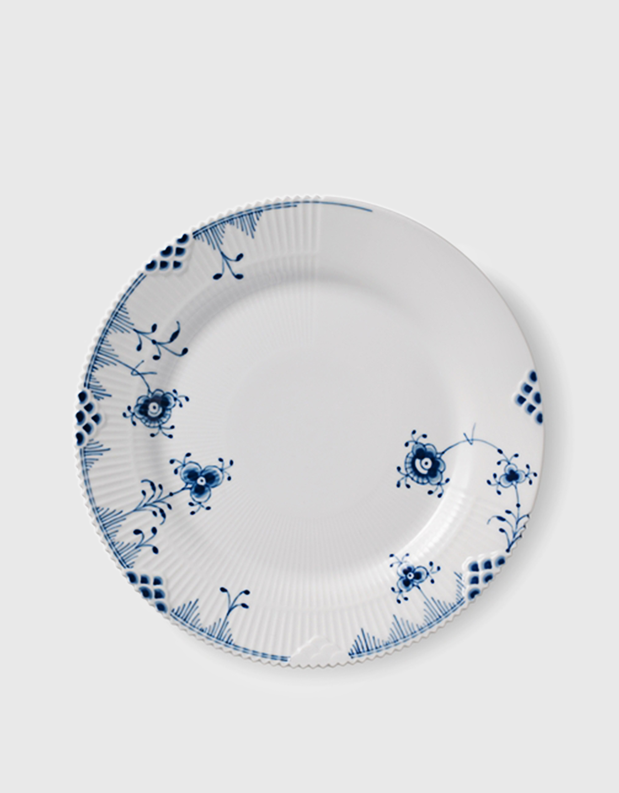 未使用保管品　ロイヤルコペンハーゲン　ブルーエレメンツ　24.5cmプレート箱付 2607426.jpg
