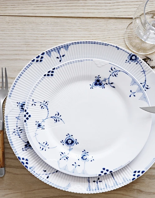 Blue Elements 22cm Lunch Plate 