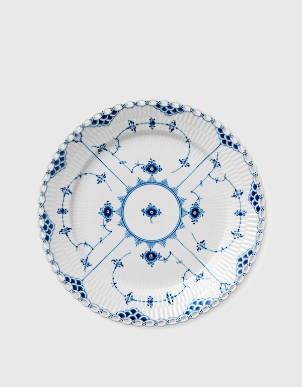 Royal Copenhagen Blue Fluted Full Lace 27cm Dinner Plate 