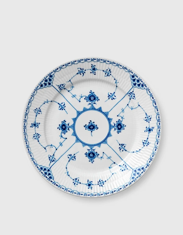 Royal Copenhagen Blue Fluted Half Lace 22cm Dinner Plate 
