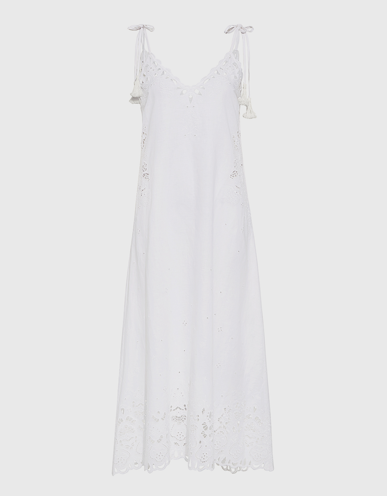 Theory Taytee Embroidery Eyelet Slip 