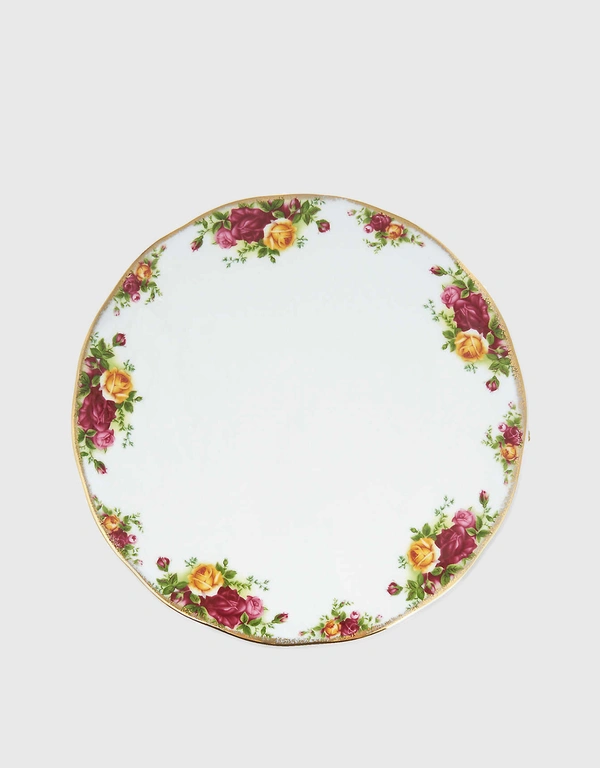 Royal Albert Old Country Roses Bone China Cake Plater And Server 
