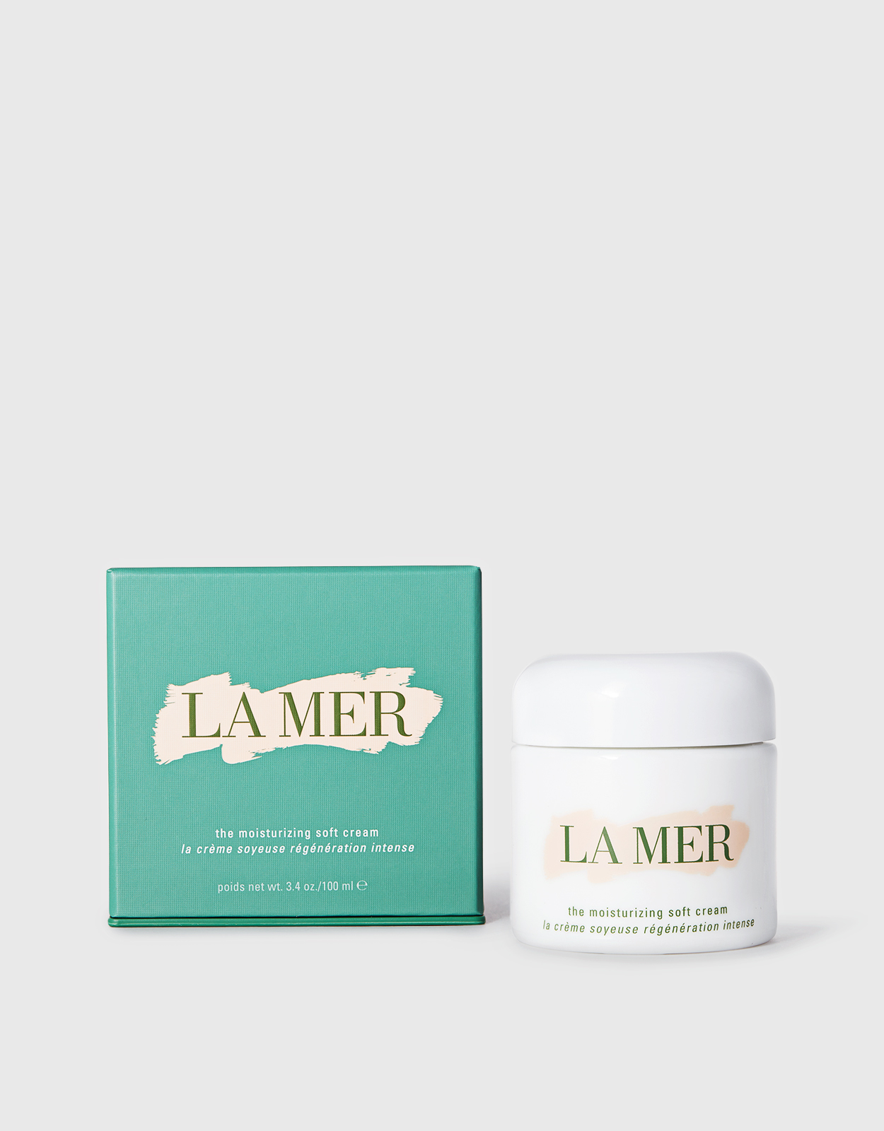 LA MER SOFT CREAM 100ml、ノベルティポーチ付き La Mer The Moisturizing Soft Cream 100ml (スキンケア,ローション