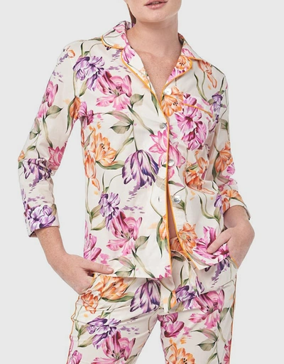Emma Pajama Set-Spring Tulips