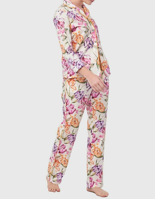 Emma Pajama Set-Spring Tulips