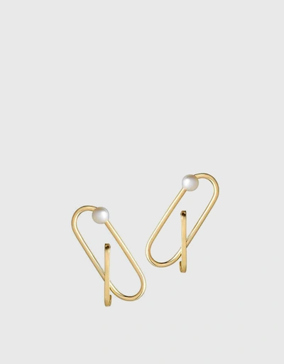 Astra Fusion 18ct Yellow Gold Earrings 