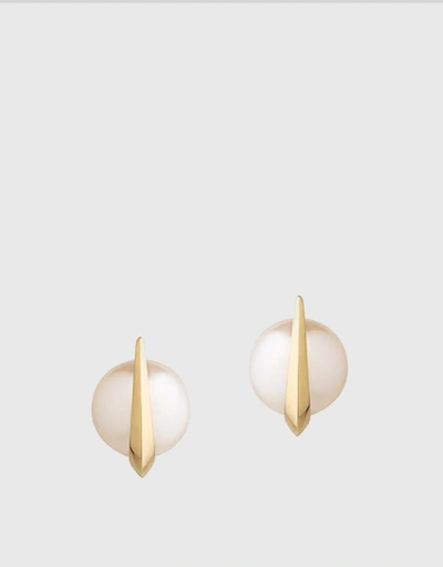 Cosmo Saturn 18ct Yellow Gold Stud Earrings 