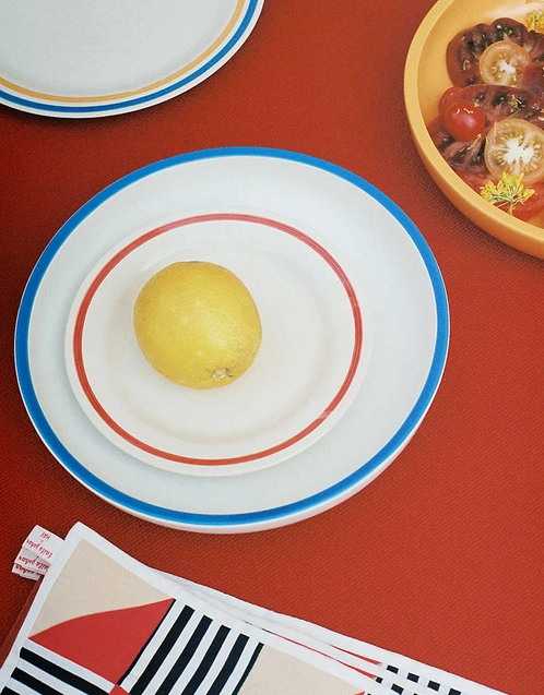 Sobremesa 小號餐盤2入組-Red