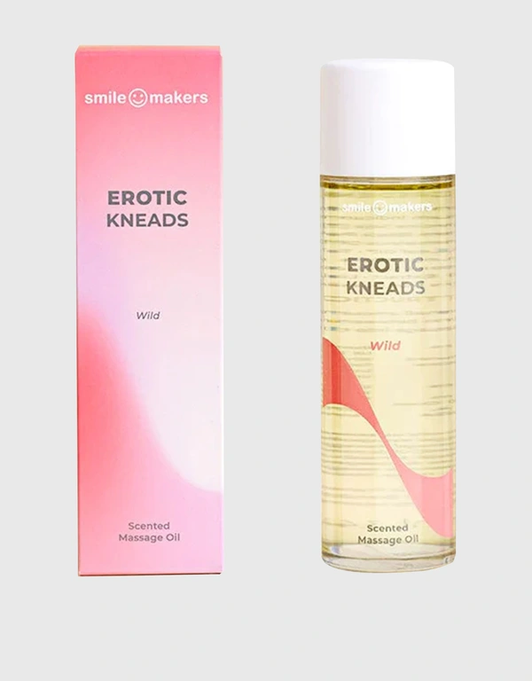 Smile Makers Wild Erotic Kneads Scented Massage Oil 100ml