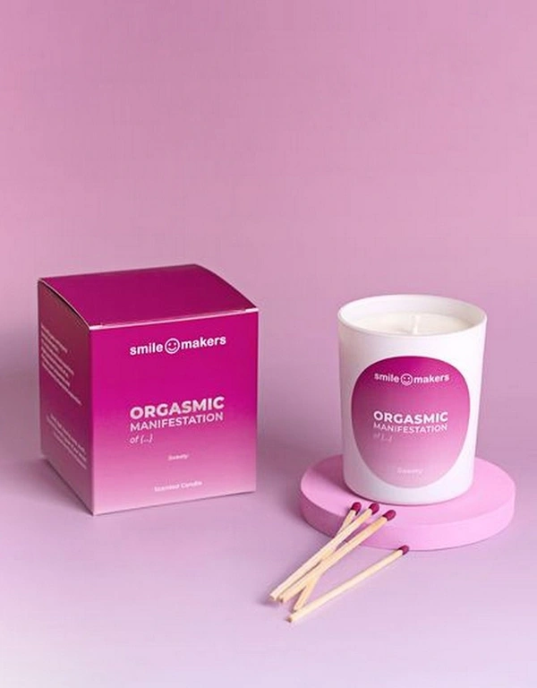 Smile Makers Sweaty Orgasmic Manifestation Sexual Wellness Candle 180g 