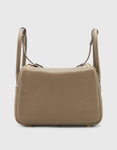 Hermès Lindy 26 Taurillon Clemence Leather Handbag-Etoupe Gold Hardware
