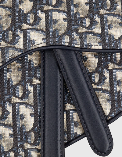 Saddle Mini Dior Oblique Jacquard Shoulder Bag