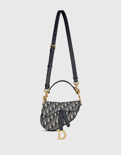 Saddle Mini Dior Oblique Jacquard Shoulder Bag
