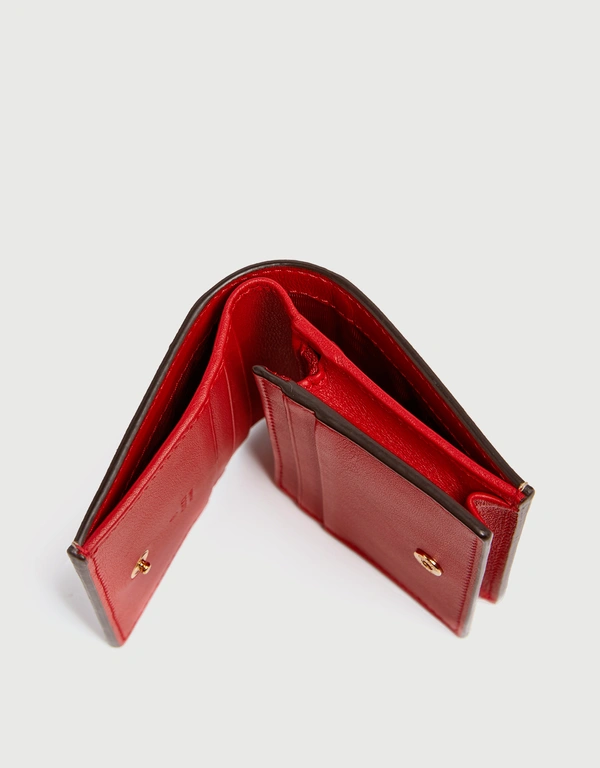 Gucci GG Apple Bi-fold Card Case Wallet