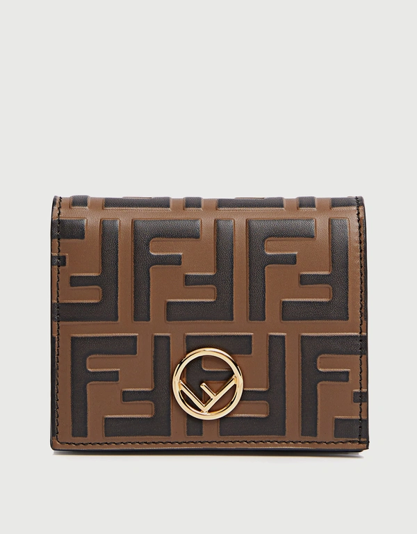Fendi FF Small Leather Bi-fold Wallet
