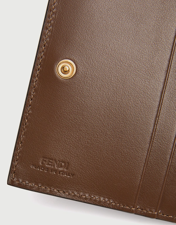 Fendi FF Small Leather Bi-fold Wallet