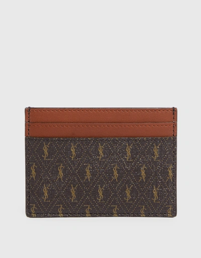 Le Monogramme Monogram Canvas And Smooth Leather Card Holder