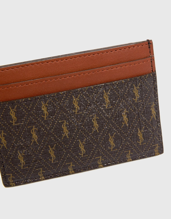 Le Monogramme Monogram Canvas And Smooth Leather Card Holder