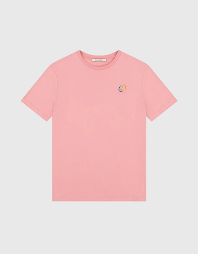 Smiley Rainbow Gradient Classic T-Shirt-Pink Icing