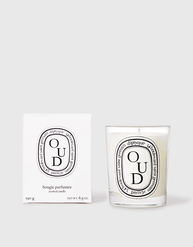 Diptyque Oud Scented Candle 190g (Candles) IFCHIC.COM