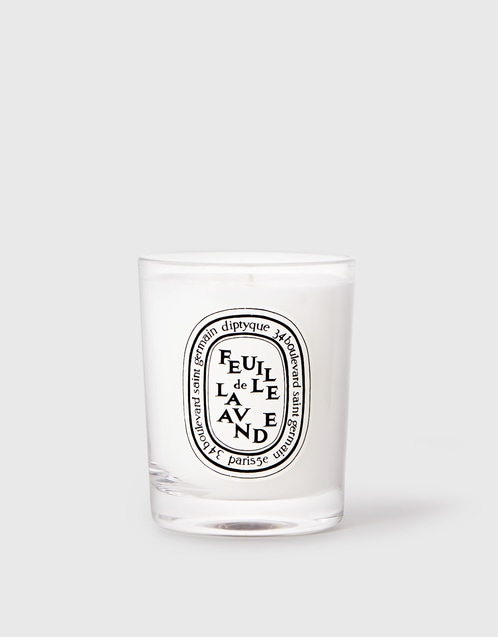 Diptyque Feuille De Lavande Mini Scented Candle 70g (キャンドル