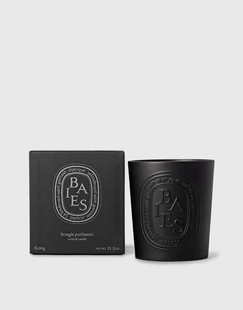 Baies Noir scented candle 600g 