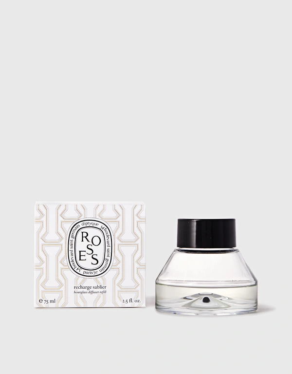 Diptyque Roses Hourglass Diffuser Refill 75ml