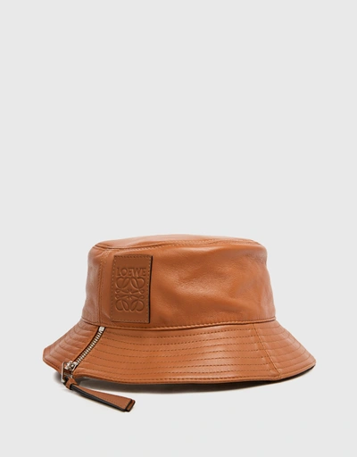 Nappa Calfskin Fisherman Hat