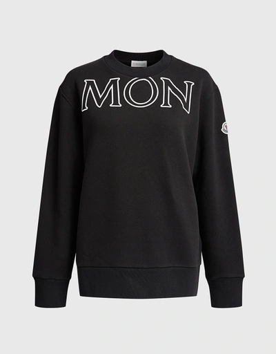 Moncler Logo-print Women's Sweatshirt