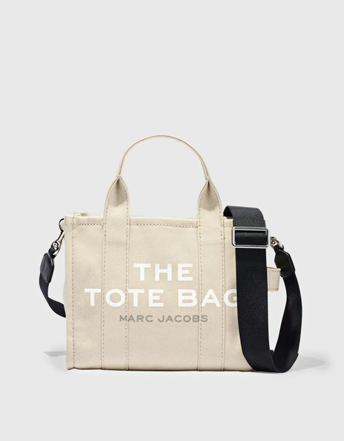 Small Woven Tote Bag in Beige - Marc Jacobs
