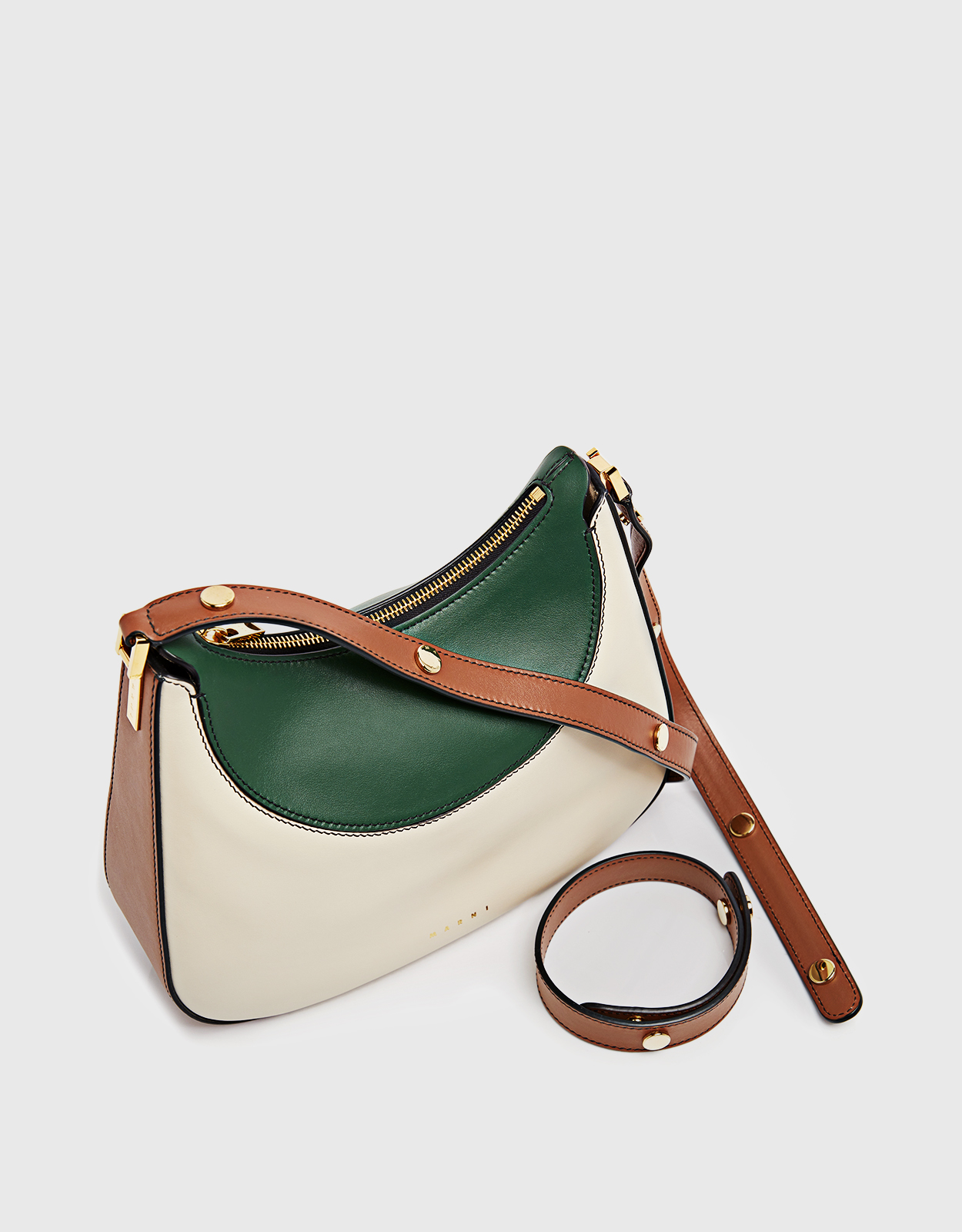 Marni Milano Small Leather Shoulder Bag (ショルダーバッグ 