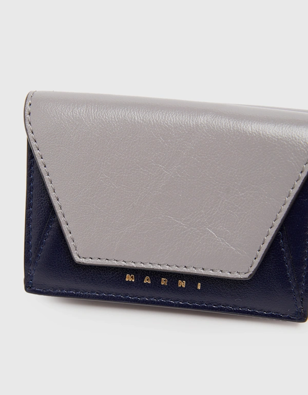 Marni Marni Leather Tri-fold Wallet