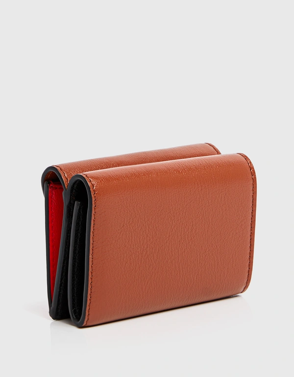 Marni Marni Leather Tri-fold Wallet