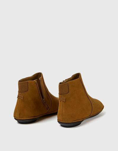 Right Nubuck Ankle Boots 